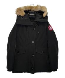 CANADA GOOSE（カナダグース）の古着「CANADA GOOSE カナダグース CHARLOTTE PARKA シャーロット パーカ ダウンジャケット ジャパンフィットフィットモデル」｜ブラック