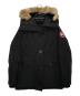 CANADA GOOSE（カナダグース）の古着「CANADA GOOSE カナダグース CHARLOTTE PARKA シャーロット パーカ ダウンジャケット ジャパンフィットフィットモデル」｜ブラック