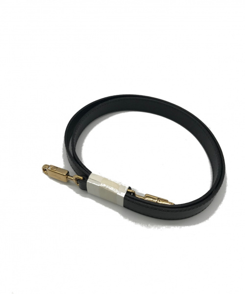 Salvatore Ferragamo（サルヴァトーレ フェラガモ）Salvatore Ferragamo (サルヴァトーレフェラガモ) 2WAYハンドバッグ ブラック AF-21 0290の古着・服飾アイテム