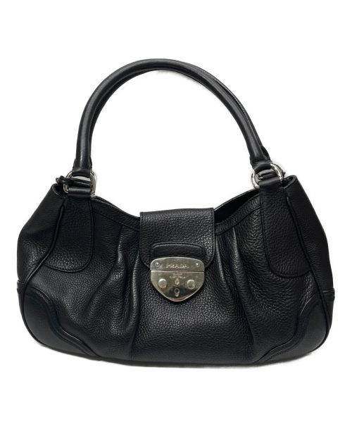 PRADA（プラダ）PRADA (プラダ) ワンショルダーバッグ ブラックの古着・服飾アイテム