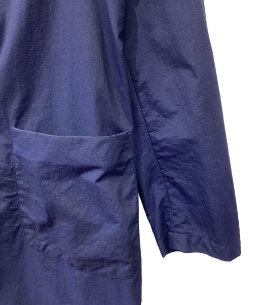 DANTON（ダントン）DANTON (ダントン) ステンカラーコート ブルー サイズ:38の古着・服飾アイテム