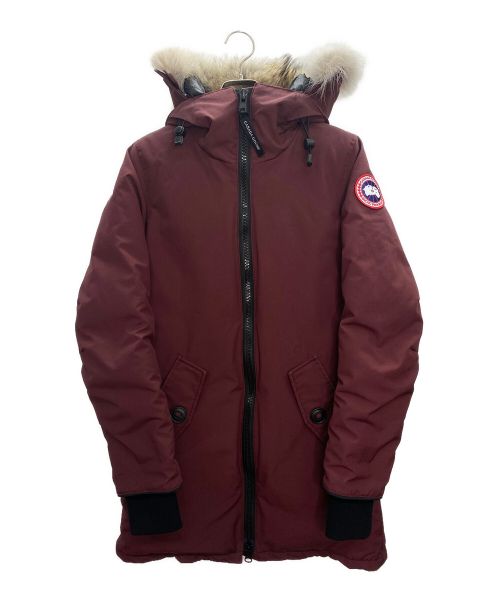 CANADA GOOSE（カナダグース）CANADA GOOSE (カナダグース) ダウンジャケット ボルドー サイズ:Sの古着・服飾アイテム