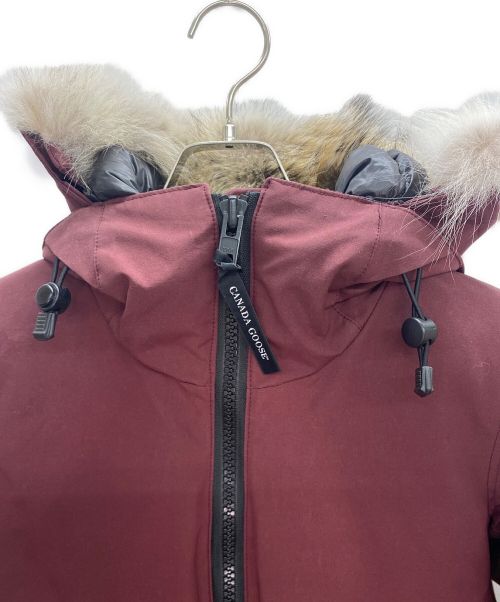 CANADA GOOSE（カナダグース）CANADA GOOSE (カナダグース) ダウンジャケット ボルドー サイズ:Sの古着・服飾アイテム