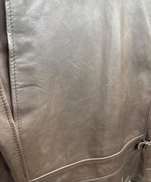 Schott（ショット）Schott (ショット) シングルライダースジャケット ブラウン サイズ:Sの古着・服飾アイテム