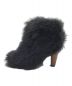 CHANEL (シャネル) ファーショートブーツ ブラック サイズ:35.5：50000円