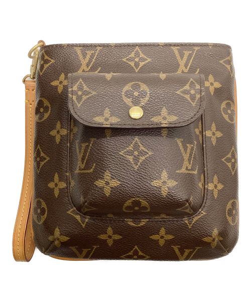 LOUIS VUITTON（ルイ ヴィトン）LOUIS VUITTON (ルイ ヴィトン) パルティシオン ポーチ ブラウンの古着・服飾アイテム