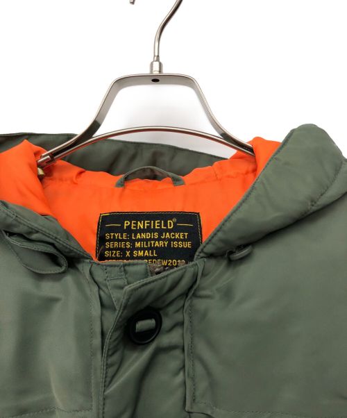 fennica（フェニカ）fennica (フェニカ) ダウンジャケット オリーブ サイズ:X SMALLの古着・服飾アイテム