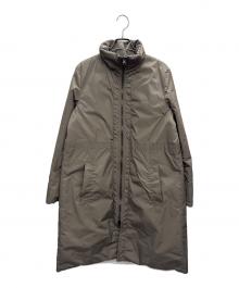theory luxe（セオリーリュクス）の古着「リバーシブル中綿コート」｜カーキ