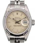 ROLEXロレックス）の古着「デイトジャスト」｜シルバー文字盤（ヤケ有）