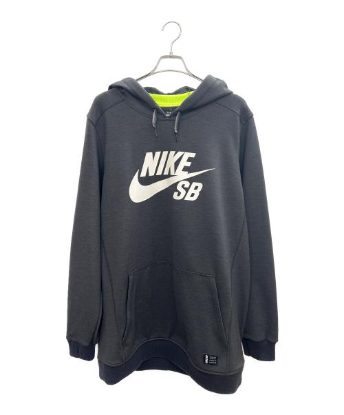 NIKE SB（ナイキエスビー）NIKE SB (ナイキエスビー) プルオーバーパーカー グレー サイズ:Lの古着・服飾アイテム