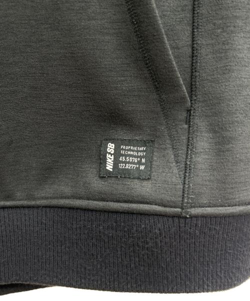 NIKE SB（ナイキエスビー）NIKE SB (ナイキエスビー) プルオーバーパーカー グレー サイズ:Lの古着・服飾アイテム