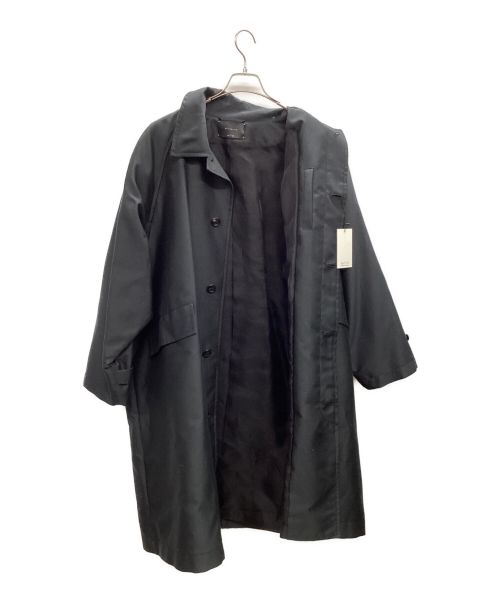 ANITYA（アニティア）ANITYA (アニティア) Silk balmacaan coat ブラック サイズ:2 未使用品の古着・服飾アイテム