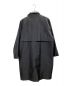 ANITYA (アニティア) Silk balmacaan coat ブラック サイズ:2 未使用品：40000円