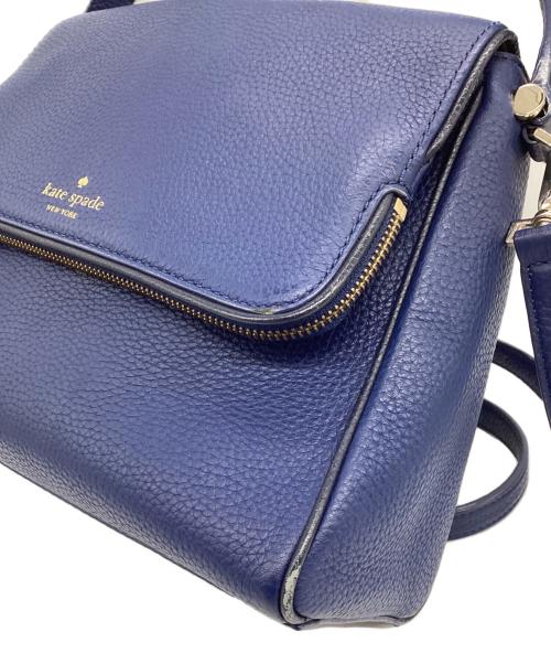 Kate Spade（ケイトスペード）Kate Spade (ケイトスペード) ショルダーバッグ ブルーの古着・服飾アイテム