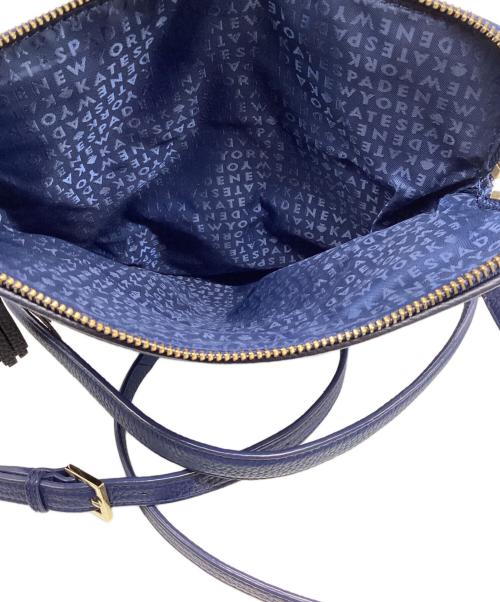 Kate Spade（ケイトスペード）Kate Spade (ケイトスペード) ショルダーバッグ ブルーの古着・服飾アイテム
