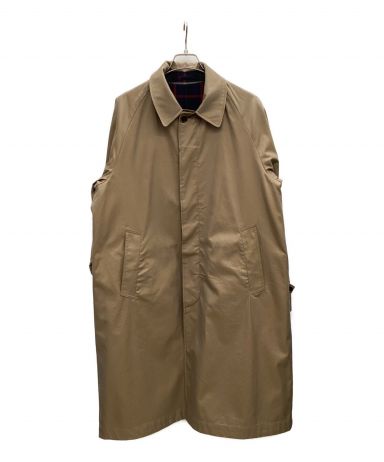 Kinloch Anderson リバーシブルコート チェック柄 ブルー×レッド ear PAPILLONNER（イアパピヨネ）の「【Kinloch Anderson(キンロック