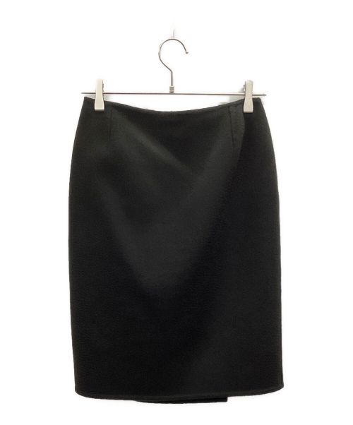 HERMES（エルメス）HERMES (エルメス) カシミヤスカート グレー サイズ:34の古着・服飾アイテム