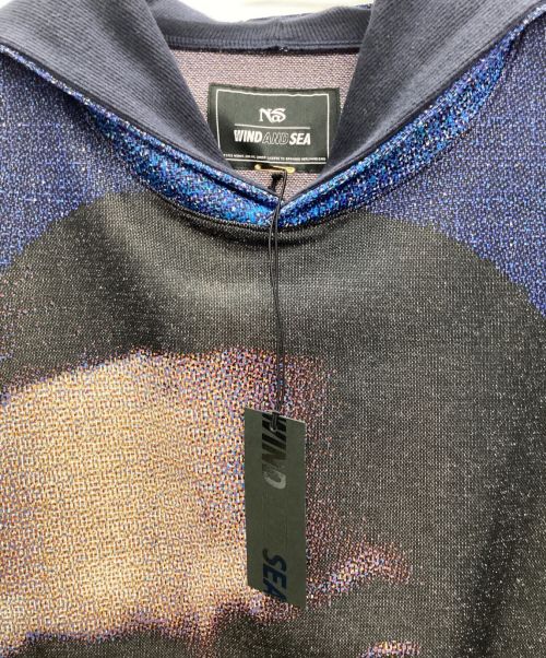 WIND AND SEA（ウィンダンシー）WIND AND SEA (ウィンダンシー) プルオーバーパーカー ブルー サイズ:XL 未使用品の古着・服飾アイテム