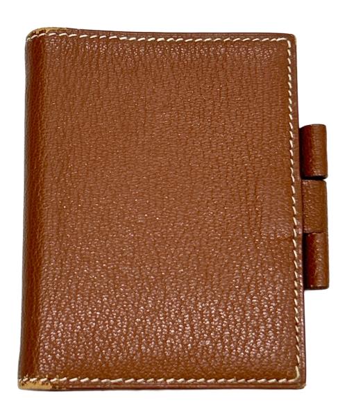 HERMES（エルメス）HERMES (エルメス) ミニダイアリーカバー ブラウンの古着・服飾アイテム