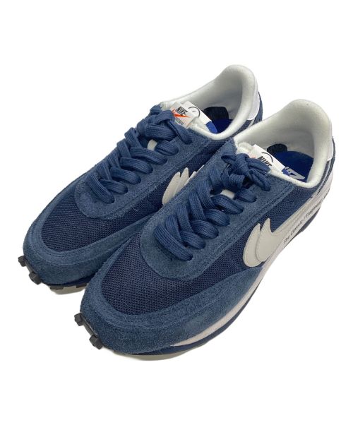 NIKE（ナイキ）NIKE (ナイキ) sacai (サカイ) NIKE×sacai(ナイキ×サカイ) スニーカー Waffle Blackended Blue  ネイビー サイズ:26.5cmの古着・服飾アイテム