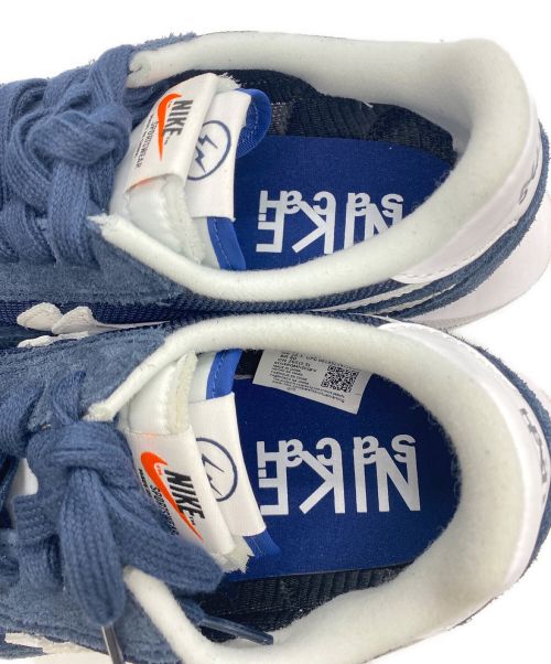 NIKE（ナイキ）NIKE (ナイキ) sacai (サカイ) NIKE×sacai(ナイキ×サカイ) スニーカー Waffle Blackended Blue  ネイビー サイズ:26.5cmの古着・服飾アイテム