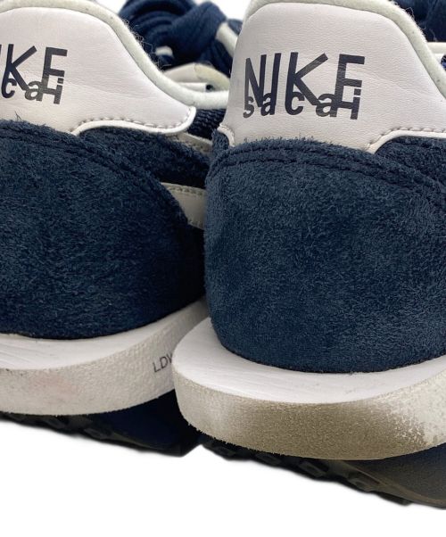 NIKE（ナイキ）NIKE (ナイキ) sacai (サカイ) NIKE×sacai(ナイキ×サカイ) スニーカー Waffle Blackended Blue  ネイビー サイズ:26.5cmの古着・服飾アイテム