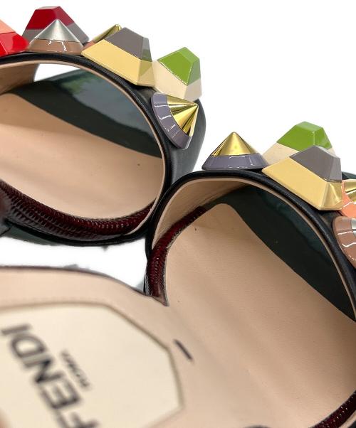 FENDI（フェンディ）FENDI (フェンディ) スタッズサンダル サイズ:35の古着・服飾アイテム