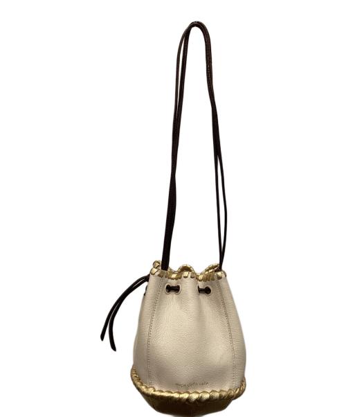 mica della valle（ミカ デラ ヴァッレ）mica della valle (ミカ デラ ヴァッレ) 巾着バックの古着・服飾アイテム