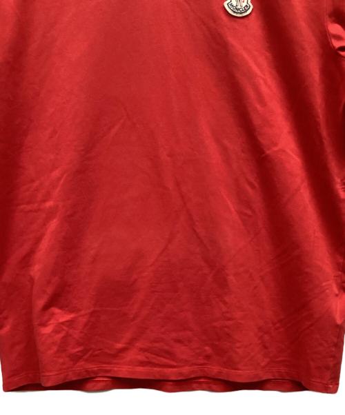 MONCLER（モンクレール）MONCLER (モンクレール) Tシャツ レッド サイズ:Lの古着・服飾アイテム