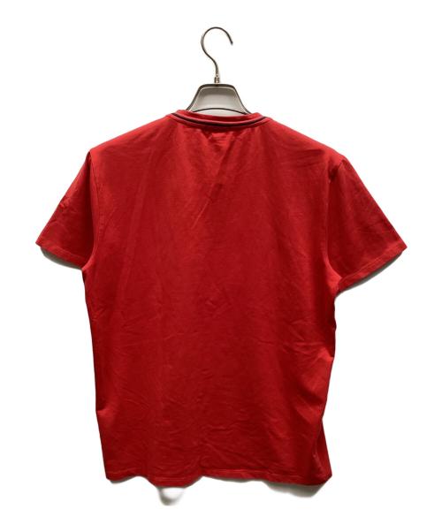 MONCLER（モンクレール）MONCLER (モンクレール) Tシャツ レッド サイズ:Lの古着・服飾アイテム