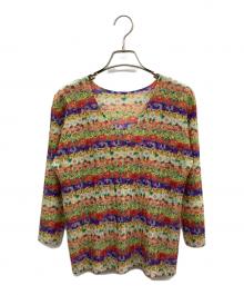 PLEATS PLEASE（プリーツプリーズ）の古着「プリーツブラウス」｜マルチカラー