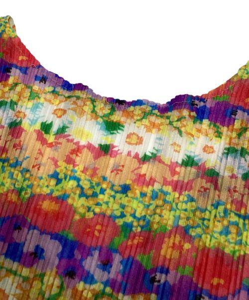 PLEATS PLEASE（プリーツプリーズ）PLEATS PLEASE (プリーツプリーズ) プリーツブラウス マルチカラー サイズ:3の古着・服飾アイテム