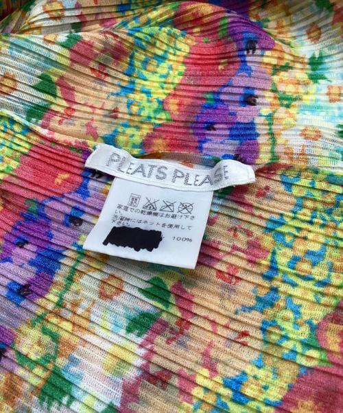 PLEATS PLEASE（プリーツプリーズ）PLEATS PLEASE (プリーツプリーズ) プリーツブラウス マルチカラー サイズ:3の古着・服飾アイテム