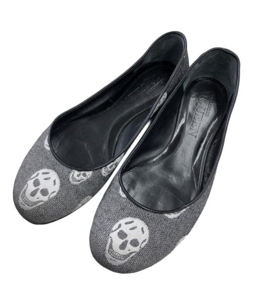 ALEXANDER McQUEEN（アレキサンダーマックイーン）ALEXANDER McQUEEN (アレキサンダーマックイーン) パンプス ブラック サイズ:37 1/2の古着・服飾アイテム