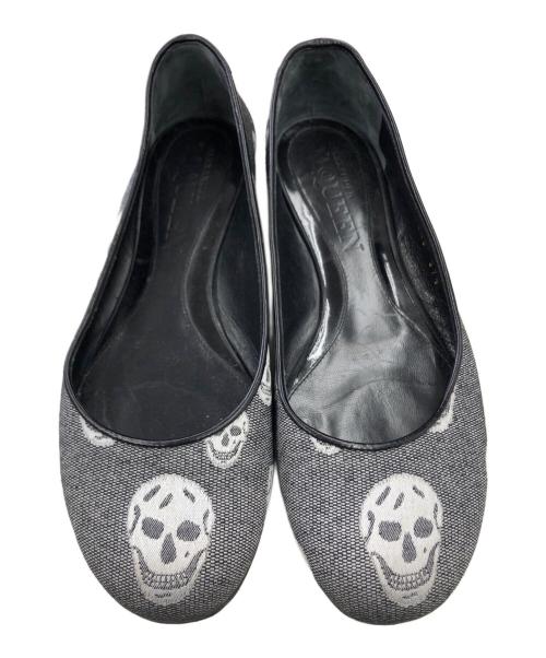 ALEXANDER McQUEEN（アレキサンダーマックイーン）ALEXANDER McQUEEN (アレキサンダーマックイーン) パンプス ブラック サイズ:37 1/2の古着・服飾アイテム