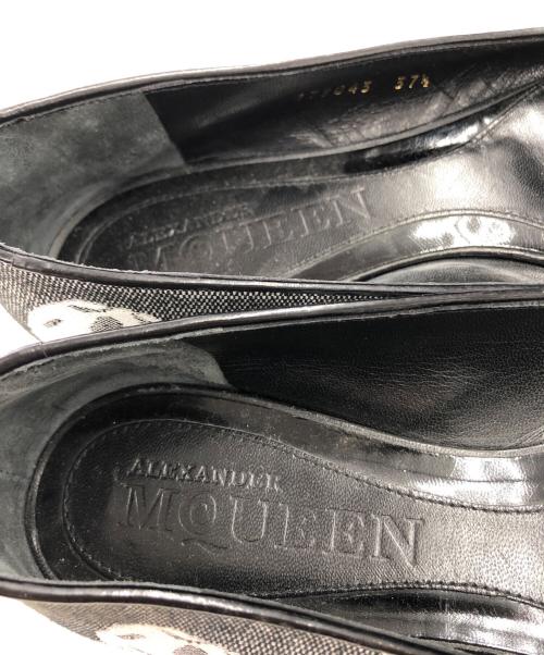 ALEXANDER McQUEEN（アレキサンダーマックイーン）ALEXANDER McQUEEN (アレキサンダーマックイーン) パンプス ブラック サイズ:37 1/2の古着・服飾アイテム