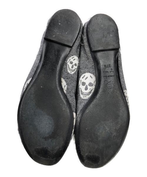 ALEXANDER McQUEEN（アレキサンダーマックイーン）ALEXANDER McQUEEN (アレキサンダーマックイーン) パンプス ブラック サイズ:37 1/2の古着・服飾アイテム