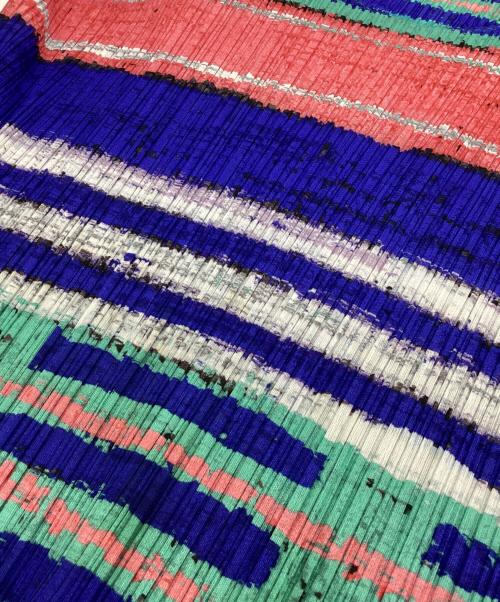 PLEATS PLEASE（プリーツプリーズ）PLEATS PLEASE (プリーツプリーズ) プリーツブラウス マルチカラー サイズ:3の古着・服飾アイテム