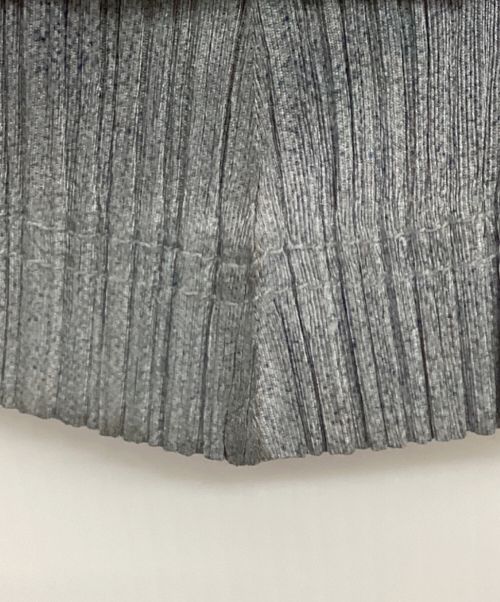 PLEATS PLEASE（プリーツプリーズ）PLEATS PLEASE (プリーツプリーズ) ロングスカート ブラック×ブルー サイズ:1の古着・服飾アイテム