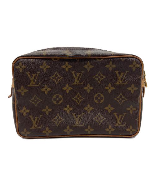 LOUIS VUITTON（ルイ ヴィトン）LOUIS VUITTON (ルイ ヴィトン) セカンドバッグ　コンピエーニュ23　モノグラム ブラウンの古着・服飾アイテム