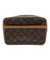 LOUIS VUITTON（ルイ ヴィトン）の古着「セカンドバッグ　コンピエーニュ23　モノグラム」｜ブラウン