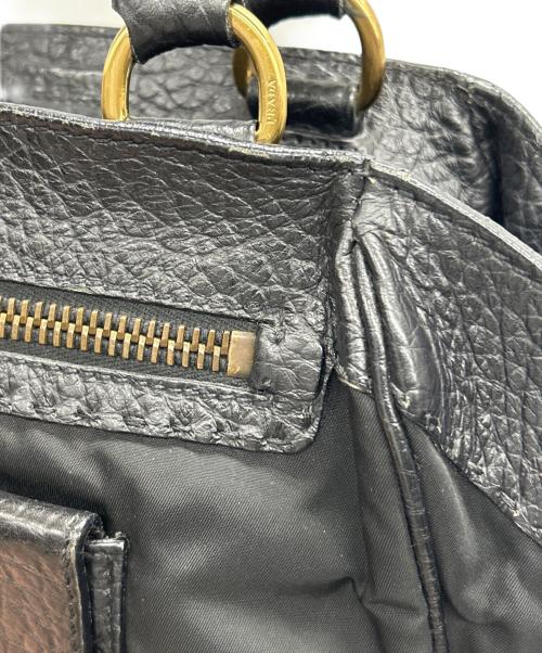 PRADA（プラダ）PRADA (プラダ) ハンドバッグ ブラックの古着・服飾アイテム