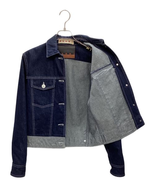 MARNI（マルニ）MARNI (マルニ) デニムジャケット インディゴ サイズ:-の古着・服飾アイテム