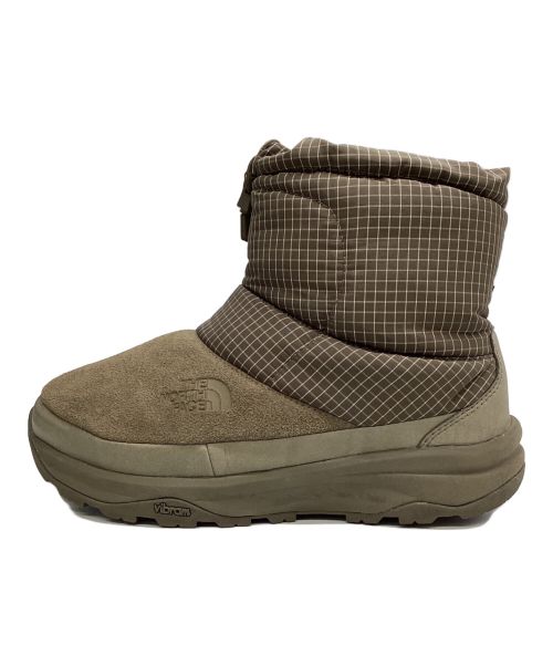 THE NORTHFACE PURPLELABEL（ザ・ノースフェイス パープルレーベル）THE NORTHFACE PURPLELABEL (ザ・ノースフェイス パープルレーベル) Nuptse Bootie WP Leather ブラウン サイズ:26.0の古着・服飾アイテム