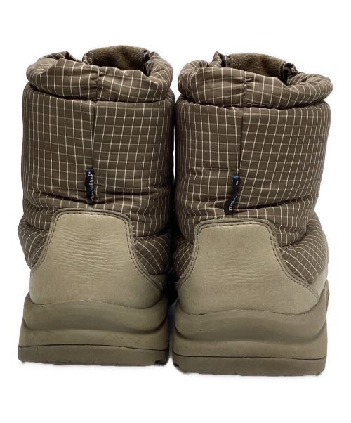 THE NORTHFACE PURPLELABEL（ザ・ノースフェイス パープルレーベル）THE NORTHFACE PURPLELABEL (ザ・ノースフェイス パープルレーベル) Nuptse Bootie WP Leather ブラウン サイズ:26.0の古着・服飾アイテム