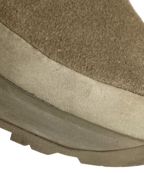 THE NORTHFACE PURPLELABEL（ザ・ノースフェイス パープルレーベル）THE NORTHFACE PURPLELABEL (ザ・ノースフェイス パープルレーベル) Nuptse Bootie WP Leather ブラウン サイズ:26.0の古着・服飾アイテム