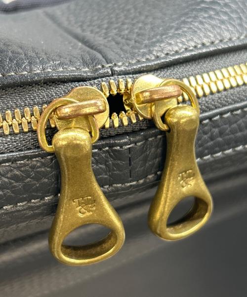 TOFF&LOADSTONE（トフアンドロードストーン）TOFF&LOADSTONE (トフアンドロードストーン) レザーリュック グレーの古着・服飾アイテム