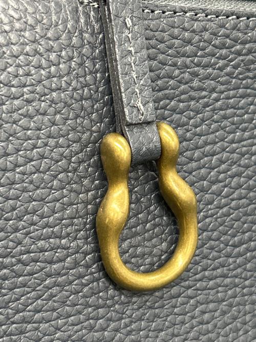 TOFF&LOADSTONE（トフアンドロードストーン）TOFF&LOADSTONE (トフアンドロードストーン) レザーリュック グレーの古着・服飾アイテム