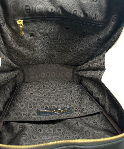 TOFF&LOADSTONE（トフアンドロードストーン）TOFF&LOADSTONE (トフアンドロードストーン) レザーリュック グレーの古着・服飾アイテム