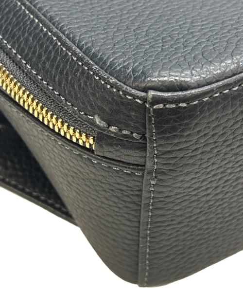 TOFF&LOADSTONE（トフアンドロードストーン）TOFF&LOADSTONE (トフアンドロードストーン) レザーリュック グレーの古着・服飾アイテム